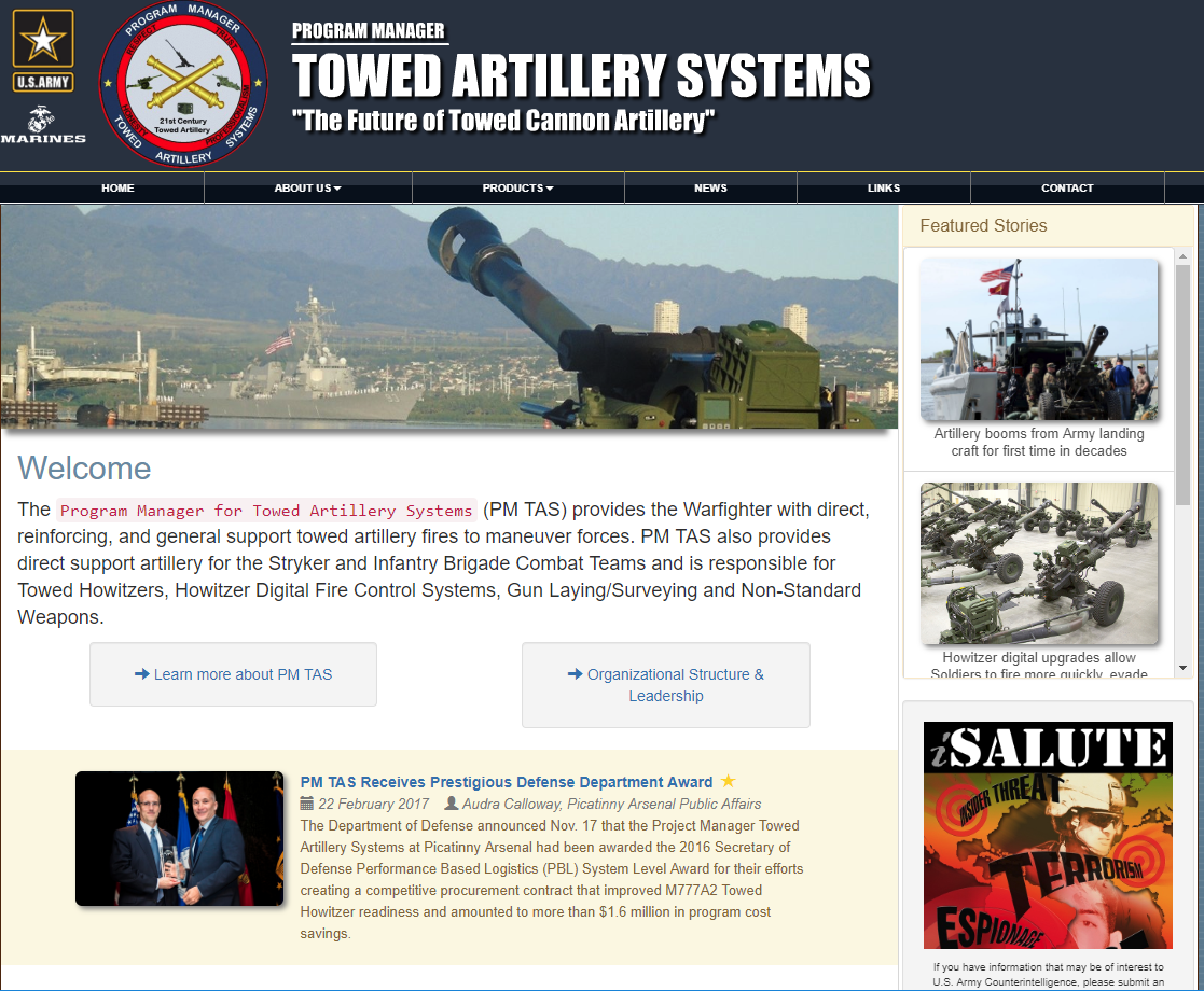 TAS Homepage